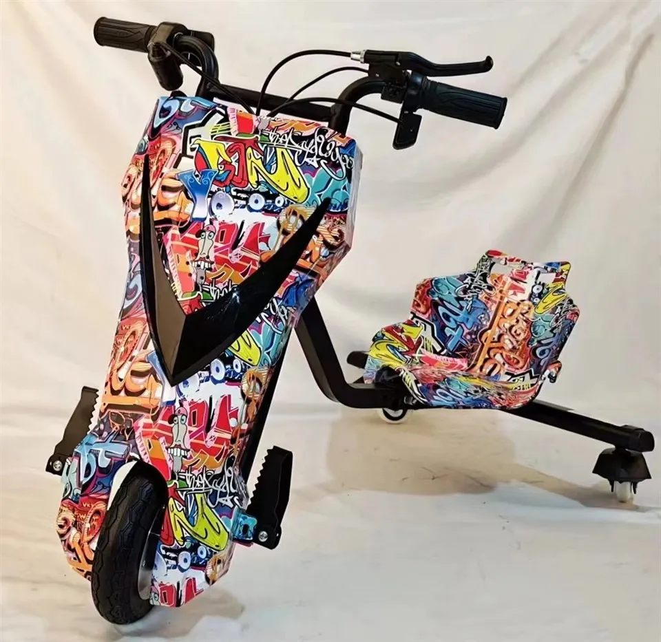 Trojkolesový driftový bicykel